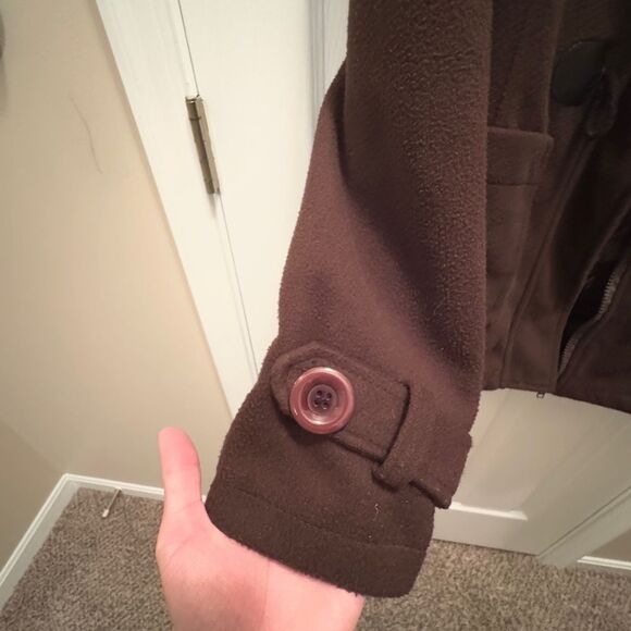 Vintage Women’s Fleece Thicken Coat Fuzzy Sherpa Lined Windproof Parkas Size S - Picture 10 of 16